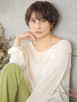 アビエクレール 河内花園(abije claire)&nbsp;無邪気にハネる束感ショート★20代30代50代 髪質改善