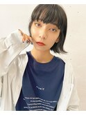 アンニュイ重めボブ