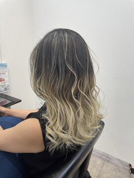 フォーディー(for D) Hair Salon for D ×　バレイヤージュ