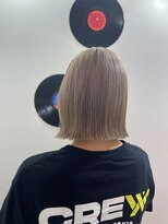 デート 下北沢(DATE)&nbsp;ミルクティーベージュ＋切りっぱなしボブ