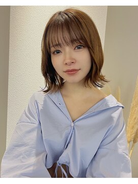 ロンドプロフィール 浦和(Lond profil) 【ワンランク上のボブ】切りっぱなしショートボブ【浦和】