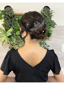 ロカット サロン(Roquat Salon) 着物ヘアアレンジ【ヘアメイク/バイカルテ/立川/立川南】