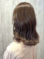 テトテ 門戸厄神店(tetote)&nbsp;【tetote村山サロンスタイル】シルキーベージュ デザインカラー