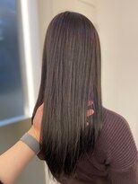 ジーナ 船橋(Zina)&nbsp;髪質改善＊ロングレイヤーグレーベージュ＊美髪【Zina船橋】