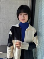 ガリカ 蔵前(Gallica)&nbsp;【竹之内蔵人】大人似合わせナチュラル黒髪ショートボブ