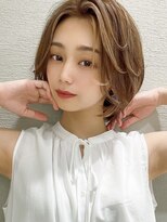 シルクレイ 高田馬場(Silk-lei)&nbsp;ショートパーマ★オリーブカラー20代30代