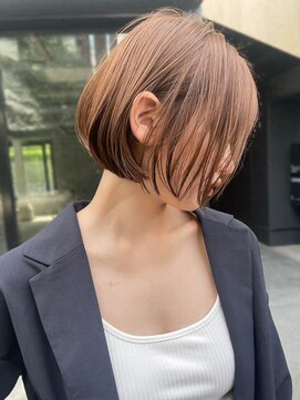 トルネード(TORNADO) 韓国風ボブ タンバルモリ アッシュベージュ内巻きボブ t520