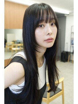 ケーツー 谷町(K-two) インナーフェイスレイヤー×ワンカール*縮毛矯正*顔周りカット