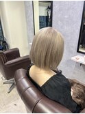 ホワイトベージュ ミルクティー シルバー グレージュ