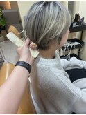 レディースショートルーツカラー