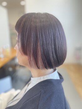 フフラウ(FUFULAU 2)の写真/《ケアブリーチ使用＊ダブルカラー/インナーカラー/ハイライト》こだわりの髪と地肌に優しい薬剤で艶感UP！