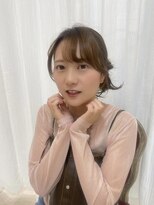 エミュ 天文館店(eMu) オリーブベージュ×ツインアレンジ