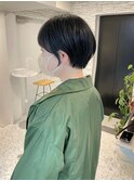ショートボブ/簡単スタイリング/丸みショート/可愛い/20代30代