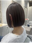 切りっぱなしボブ♪