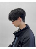 韓国刈り上げセンターパート/ニュアンスパーマ/韓国マッシュ