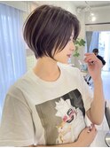 ミニウルフレイヤーカット顔周りカット前髪カットショート/柏柏