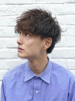 ソフトマッシュ/ツーブロック/コンマヘア