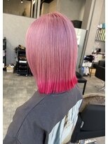 シエンゴールド(CIEN gold)&nbsp;ピンクカラー/裾カラー/ブリーチ#浜松駅#カラー#ブリーチ
