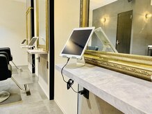 ボヌール 川崎店(Bonheur)の雰囲気（各席にiPadをご用意しております。お気軽にお使い下さい）