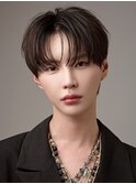 ルシッドパートコンマバングシースルーセンターパート韓国ヘア