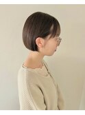 乾かすだけでキマる髪ケアカラーボブ