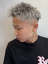 ルースト 西院店(ROOST)&nbsp;パイルツイスト×ホワイトメッシュ