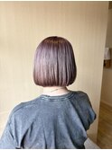 艶ラベンダーピンクボブ