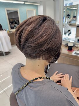 アッシュ 下北沢店(Ash) 刈り上げショートのワンカールデジパー