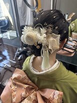 シャンプーボーイエイムス(SHAMPOO BOY aims) 成人式前撮りヘアセット