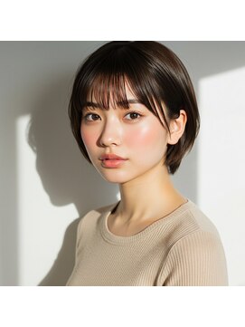 コトナ 越谷店 大人女性に人気暗めカラー×ショートボブカット