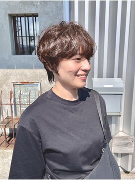 プライベートサロン キッテ(private salon kitte.) ニュアンスパーママッシュショート