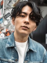 スミス 秋葉原(Smith)&nbsp;MEN’S HAIRブルーブラックシャドウパーマ