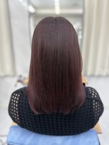 エミン(emyn)&nbsp;ワインレッド◎ブリーチなし！艶髪/髪質改善/縮毛矯正/代々木