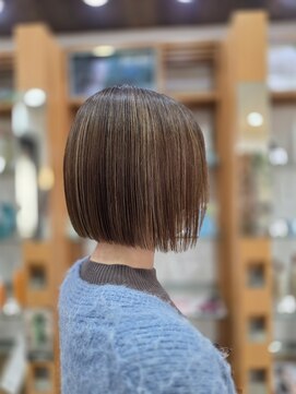 プランタンアヴェダ(printemps AVEDA) シアーブラウン×ナチュラルボブ