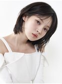韓国ヘア レイヤーカット 顔周り イルミナ 髪質改善ケラチン