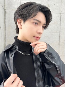 ロンドオム 池袋(Lond Homme) men's/メンズ/刈り上げセンターパート/リバースセンターパート