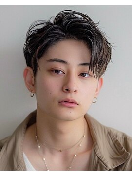 ヘアーアンドグルーミング ヨシザワインク(HAIR&GROOMING YOSHIZAWA Inc.) ツーブロックアップバング刈り上げ束感爽やか清潔感理容室