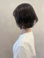 ラトリエコンタン(L´atelier Content) 【shima】黒髪ナチュラルボブ/透明感ボブ