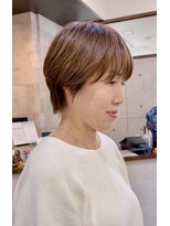 クオート(quoit)&nbsp;白髪ぼかしハイライト×ラテカラー