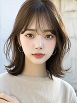シヨン(ciyon.)&nbsp;小顔くびれミディアムボブ☆外ハネレイヤー×シースルーバング