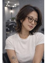 ピース バイ シータ(PEACE by CITA)&nbsp;【KENJI】大人可愛い外ハネミディボブ難波20代30代40代