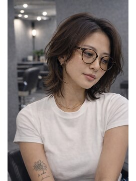 ピース バイ シータ(PEACE by CITA) 【KENJI】大人可愛い外ハネミディボブ難波20代30代40代