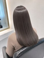 レオネ 梅田 中津店(Leone) 梅田/中津 髪質改善 グレージュロング