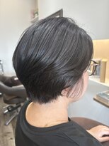 トータルビューティーサロン プリエ(prier)&nbsp;ノンジアミンカラー丸みショート