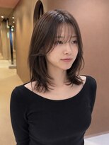 サボ 栄店(sabo)&nbsp;ミディアム × 顔まわりレイヤー ×顔まわりカット