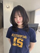 ルトワフクロマチ(Lutowa Fukuromachi)&nbsp;ダークパープル/ナチュラルショート/ミルクブラウン/夏/広島袋町