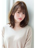 【Un ami  表参道】 松井幸裕 小顔・無造作カールミディ