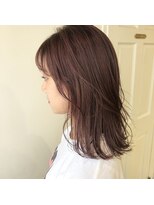 グリーン 渋谷(green)&nbsp;【MANA】顔まわりレイヤースタイル