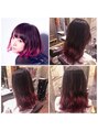 オーブ ヘアー コト 京都北山店(AUBE HAIR koto) 紅蓮華でおなじみ！LiSAカラーやったりします！