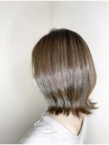 ヘア カンパニー トワ 千葉店(TOWA)&nbsp;オリーブグレージュ×くびれミディアムスタイル！